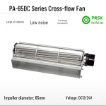 PA650DC12V24 V-kujuline vaikne trummelventilaator - Suur &otilde;huvool, ristvoolu disain. 190mm 24V
