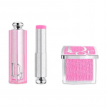 DIOR Rose Glowing Rouge + Rouge pulk Meigikomplekt Looduslik niisutust suurendav v&auml;rv + Kaheosaline komplekt: P&otilde;sepuna #001 Roosa + P&otilde;sepuna pulk #001 Roosa punane