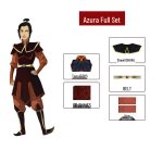Avatar Cosplay Kost&uuml;&uuml;mid: Katara, Bumi, Aang, Azula, Korra Anime M&auml;ngu Riided XL black