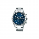 SEIKO Spirit Kolme silmaga Kronograaf Spordikell Veekindel Kvartsterasest rihm Meeste k&auml;ekell Sinine sihverplaat SBTR023 sinine