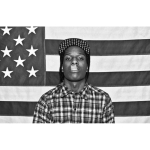 Asap Rocky vaip Muusikaposter K&ouml;&ouml;k 230x180 must