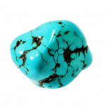178 karaati t&uuml;rkiisi toorkristall looduslik Arizona sinine SERTIFITSEERITUD lahtised v&auml;&auml;riskivid 18.2 mm approx. sinine