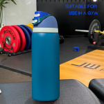 Owalaa tumesinine 32oz/945ml roostevabast terasest isoleeritud veepudel k&otilde;rrega, igap&auml;evaseks spordiks ja &otilde;ues kasutamiseks, t&auml;iuslik kingitus 901-1000ml tumesinine v&auml;rv