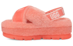 UGG Fuzta Nahast Stiilne Sandaal Naiste Merit&auml;ht Roosa 1135237-SHPN 38