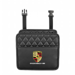 Auto nahkistme seljatoe korraldajakott Multifunktsionaalne hoiukott Porsche Panamera Taycan 911 718 Macan Cayenne Boxster Cayman jaoks