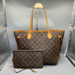 [Kasutatud] Louis Vuitton Neverfull MM 'Beež/Pruun Monogramm L&otilde;uend' - V&auml;ga Hea #EGXZFN ONE SIZE