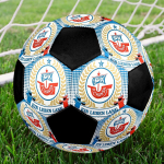 1 tk F.C. Hansa Rostock Jalgpall Suurus 5 Sisejalgpall Moodne V&auml;rviline Tagahoovi M&auml;ng - Suurep&auml;rane Spordif&auml;nnidele Kingitus HE36 white