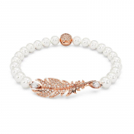Swarovski Idyllia Sulgkaunistusega Roosakulla Pinnatud K&auml;ev&otilde;ru Unisex Paaristiil Valge 5663480 kuld