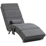 Massaažitool lamamistool puhketool 8 vibratsioonipunkti, 5 režiimi, 8 vibratsioonipunkti, 56 x 168 x 84 cm, Hall 168 x 56 x 84 cm tumehall v&auml;rv