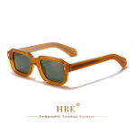 HBK Mood Vintage Meeste P&auml;ikeseprillid Ruudukujulised V&auml;litingimustes Reisimiseks Lihtsad P&auml;ikeseprillid Naistele Lahedad Steampunk Br&auml;ndi Disainiga Prillid