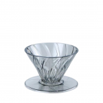 HARIO ALPHA DRIPPER TRITAN Kohvi tilgutaja (ADT-01-B) - Valmistatud Taiwanis - 1-2 tassi jaoks