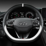 Hyundai Ioniq 5 2016 2017 2018 2019 2020 2021 2022 Autole Roolikate D-kujuline PU-nahast Autotarvikud Salong black