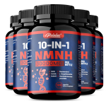 Pslalae - 30 000 mg NMNH Toidulisand - Resveratrool - Naha ja rakulise tervise jaoks 120*5