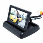 4 LED-i &ouml;&ouml; CCD tahavaatekaamera 4,3-tollise v&auml;rvilise LCD-auto video kokkupandava monitoriga kaameraga