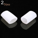 FS 1 paar silikoonist Footcare'i kaitsvaid varbakaitsmeid, et v&auml;ltida villide konnasilmade hooldamist one size