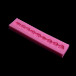 Fondant koogikaunistuste silikoonvormid, pikad roosid, &scaron;okolaadivormid, koogivormid.