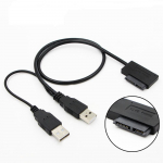 CD-ROM kaabel USB kuni 7+6 adapteriga DVD 13Pin SATA s&uuml;learvuti HDD draivi Slimline jaoks