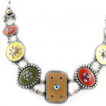 Les Tr&eacute;sors De Lily [E6681] - Collier Cr&eacute;ateur 'Oxana' Rose Heleroosa