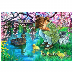 DIY teemantmaal, t&auml;is&uuml;mmargune kivikivist 5D tikandid maastiku tegelased ristpistes 20X30CM