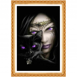 Tume gooti kunst 5d teemantmaal ristpistes pildid elutuba teemanttikandid teemantpai 20X30CM