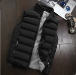 Meeste talverihm soe varrukateta jakk Ultra kerge valge vabaaja vest Meeste vest suur suurus M-5xl XXL must