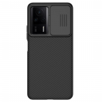Redmi K40 K40S K50 K50i K60 K60E Pro Plus + Ultra Case NILLKIN CamShhield Pro kaamera kaitseklaasi jaoks Redmi K60E must