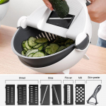 K&ouml;&ouml;giviljade spiraall&otilde;ikur ja -purustaja K&ouml;&ouml;gi mitmeotstarbeline Julienne'i riiv Eined K&ouml;&ouml;giviljade l&otilde;ikaja valge