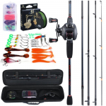 Sougayilangi spinningu/heitep&uuml;&uuml;gi kombinatsioon 1,8&ndash;2,4 M &otilde;ngeritv ja &otilde;ngen&ouml;&ouml;r koos &otilde;ngen&ouml;&ouml;riga landikomplekt 2.1m-Left Hand