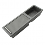 Auto esiosa keskkonsooli joogitopsihoidja m&uuml;ndihoidja sisemine hoiualuse vahetus BMW 3 jaoks hall