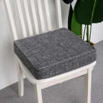 1 tk Zabuton istmepadi, ruudukujuline p&otilde;rand, tatami meditatsioonimatt, toolipadi Futon L tumehall v&auml;rv