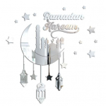 1 Seinakleebise komplekt Loov veekindel akr&uuml;&uuml;list 3D Festivali kleebise kaunistamine koduks h&otilde;be