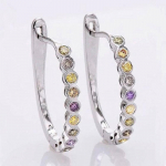 BELLA BOX Chic U Hoop k&otilde;rvar&otilde;ngad CZ kiviga naistele Lihtne stiilne disain 2021 Trend Naiste k&otilde;rvar&otilde;ngad Statement Ehted