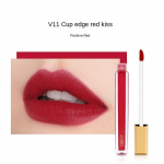 VIBELY Clear Glass Small Tube Velvet Matte Huuleglasuur Matt Mittenakkuv Peen Glitter Pearlescent Huuleglasuur