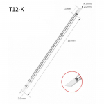 T12 elektrilised jootekolbi otsikud T12-K B2 Bc2 Ils Jl02 D24 Kf Hakko Fx951 jaoks