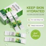 20 tk Aloe Vera Good Night geelmask Niisutav Oil Control Sleep n&auml;omask 20pcs