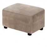 4 suurust samet Vastupidav kohandatud veniv jalatugi Ottomani kate kokkupandav hoiutabur M&ouml;&ouml;blikaitse ristk&uuml;likukujuline kate S