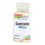 Kvertsetiin, kvertsetiin 500, Solaray 90 k&ouml;&ouml;giviljakapslit (70411002) 90vcaps