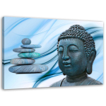 L&otilde;uendiprint Buddha Stone sinine 60x40 sinine