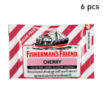 Fisherman's Friend imemistabletid, kirss, suhkruvabad kirsimaitselised pastillid, 25 g. x 6 /12 / 24 tk 25 g. x 6 pcs