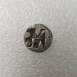 Kreeka bodhisattva 17 mm antiikvasest vana h&otilde;bemedal m&auml;lestusm&uuml;ndi m&auml;rk kogutav kingitus