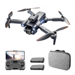 Kaugjuhtimispuldiga droon Dauli kaameraga 4K kokkupandav kaugjuhtimispuldiga kvadrokopter koos funktsioonitakistusega 4K 2 Battery tumehall v&auml;rv