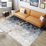 P&otilde;hjamaade gradienthall geomeetriline marmorvaip Elutoa mood Luksuslik toa vaipkatte matid magamistoa voodivaipale Luksuslik 40x60cm 1pcs