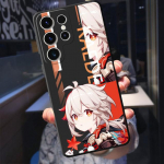 Genshin Impact Coque &uuml;mbris Samsung Galaxy S10 S9 S21 S8 S7 S23 Ultra 5g S10e S22 Plus S20 Fe S22 + silikoonist kattekiht Samsung S23 5G