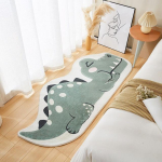 Dinosaurus Multikakujuline Magamistoa Vaip Lastele Ristk&uuml;likukujulised Voodi&auml;&auml;rsed Matid Laste Magamistoa P&otilde;randavaibad Libisemisvastased L&otilde;vi Tiiger Kass P&otilde;randamatid 60X140cm A