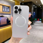 Matt Pc Skin Magsafe telefoni&uuml;mbris iPhone'i 14 12 11 13 Pro Max klaaskaamera jaoks t&auml;ieliku kaitsekatte tugi juhtmevaba laadimise jaoks For iPhone 14 Pro h&otilde;be