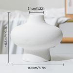 Keraamiline vaas H&uuml;dropooniline vaas Lilleseade Kodukaunistused T&ouml;&ouml;laua kaunistused