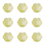 20 tk 14 * 15 mm v&auml;rvilised v&auml;ikese karu k&auml;pa kujuga gradientklaasist tarvikud ehete tegemiseks, meisterdades v&otilde;lukaunistusi 14*15mm 20pcs