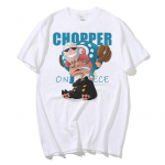 Anime ONE PIECE Chopper Manga Graafiline T-s&auml;rk Kawaii Naljakas Tr&uuml;kiga Suvine T-s&auml;rk Meestele Naistele Vabaaja Puuvillased T-s&auml;rgid &Uuml;lisuured Streetwear Topid XXXL