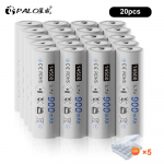 PALO 16-32 tk 3,7 V 14500 liitiumioonakud &Uuml;LEMINE nupp ER14500 AA patarei LED taskulambi esilaterna taskulambi jaoks