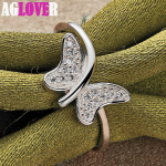 925 h&otilde;bedast liblikas AAA tsirkoonist s&otilde;rmuse ehted 7#